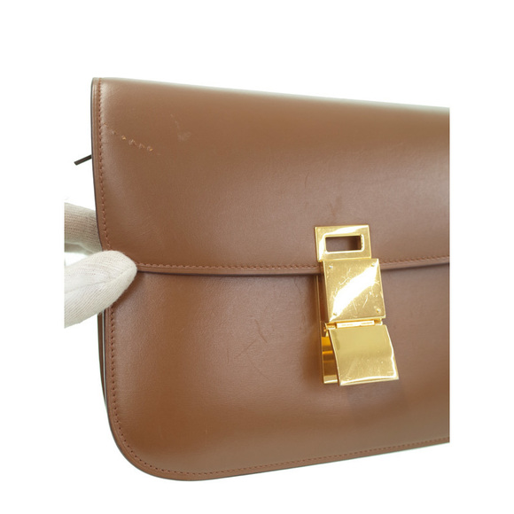 Celine Classic Medium Shoulder Bag Brown - Picture 4 of 9